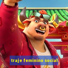 traje feminino social